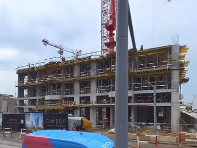 Панорама жилого квартала «Символ» в Лефортово