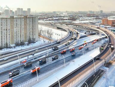 Открыты новые путепроводы на пересечении Южной рокады и МСД