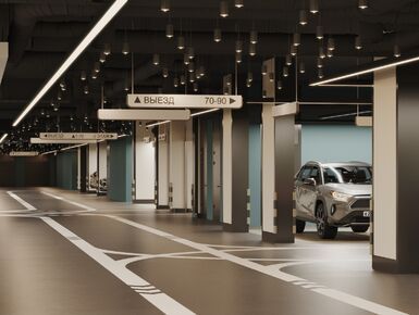 Стоимость машино-мест в подземных паркингах в Москве достигает 42 млн рублей