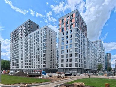 Панорама жилого района «Скандинавия» в Новой Москве