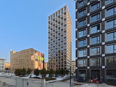 Панорама проекта Левел Бауманская в Басманном районе