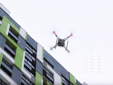 Минстрой запустит беспилотники над проблемными объектами