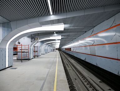 Завершается строительство станции «Бульвар Генерала Карбышева» Рублево-Архангельской линии метро