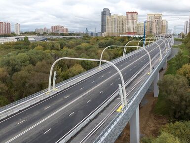 В Раменках открыли выезд с Мосфильмовской улицы на Южную рокаду
