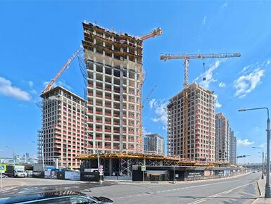 Панорама ЖК «Коллекция Лужники» в районе Хамовники