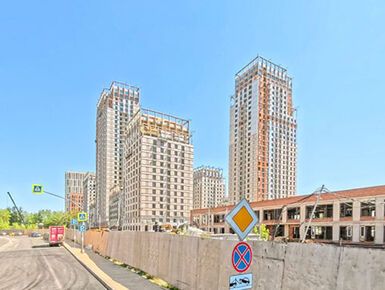 Панорама квартала «Метроном» в районе Метрогородок