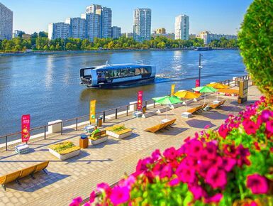 Четвертый маршрут речного электротранспорта откроется в Москве в 2026 году