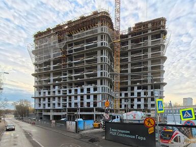 Панорама ЖК «УНО.Соколиная гора» в районе Соколиная Гора