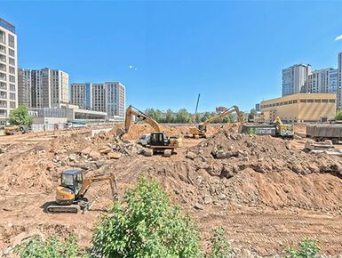 Панорама ЖК «Начало» в Пресненском районе