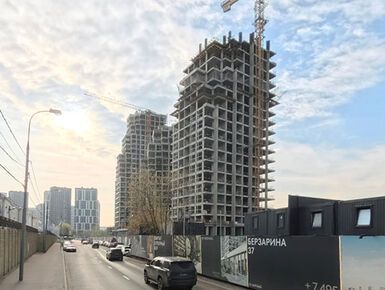 Панорама квартала «Серебряный бор» в Хорошево-Мневниках