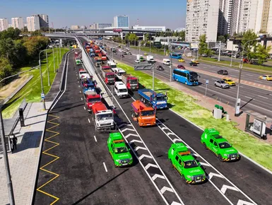 Открыт новый съезд с МСД на Каширское шоссе