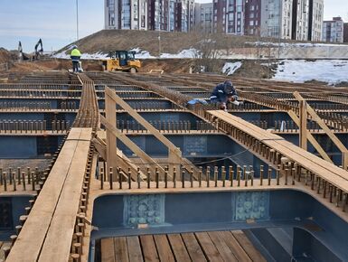 В Нахабино строят новую дорогу