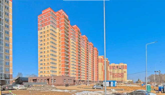 Панорама ЖК «Оптима» в городе Домодедово