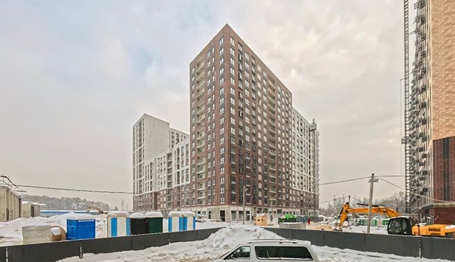 Панорама ЖК «1-й Ясеневский» в поселении Мосрентген