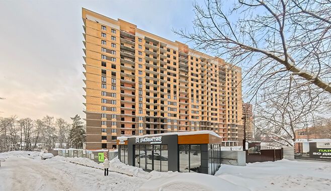 Панорама новостройки «Малаховский квартал» в Малаховке