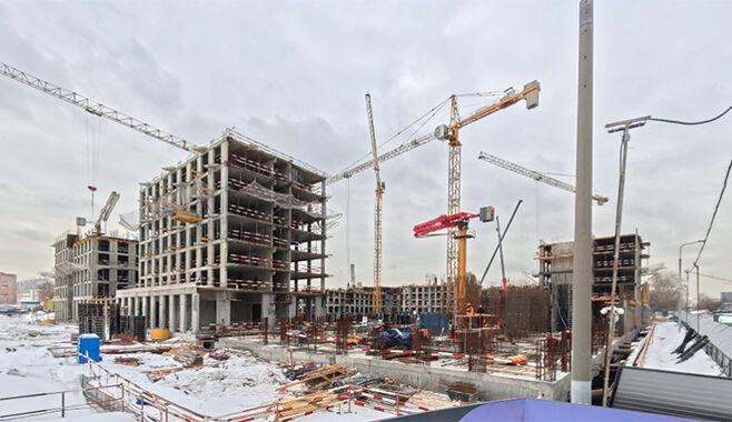 Панорама ЖК «Страна.Заречная» в Марьино