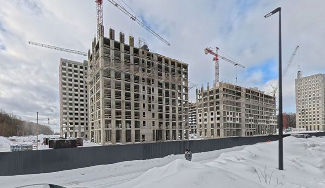 Панорама ЖК Левел Лесной в Красногорском районе