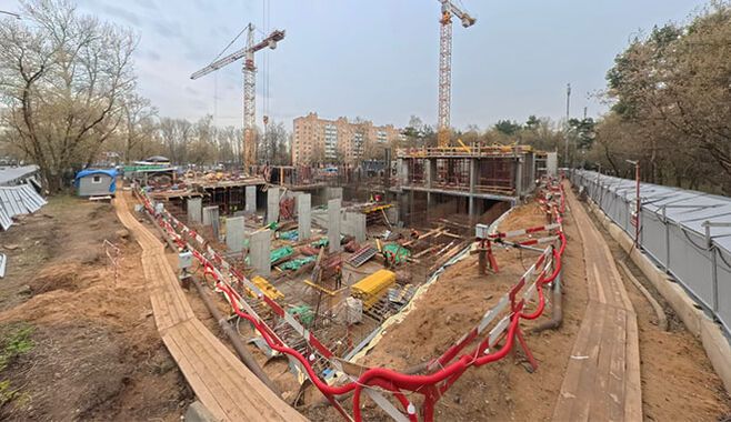 Панорама ЖК «ЮТУ» в районе Южное Тушино