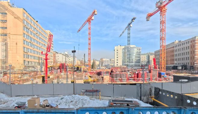 Панорама жилого комплекса  «Татарская 35» в районе Замоскворечье