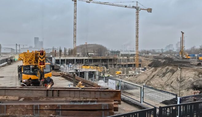 Панорама ЖК «Адмирал» в районе Печатники