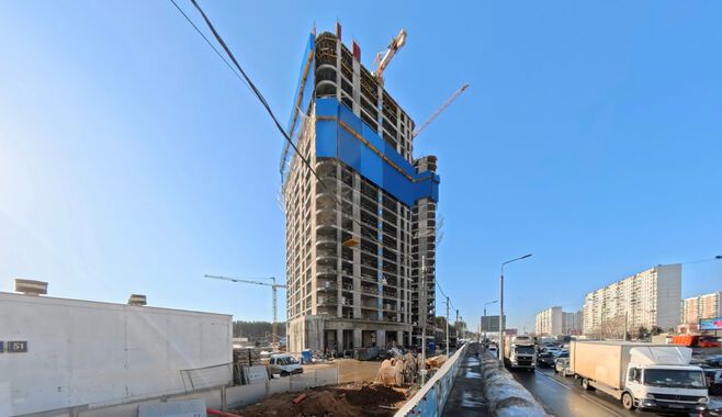 Панорама проекта «Родина Переделкино» в районе Ново-Переделкино