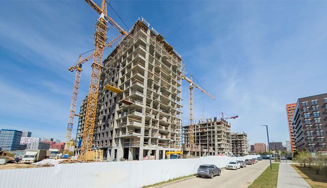 Панорама ЖК «Бунинская набережная» в Новомосковском районе