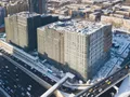 МФК «Царская площадь». Стадия строительства корпусов А и Е. Аэрофотосъемка от 12.02.2018 г.