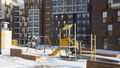 Благоустроенный двор.  Детская площадка. Фото 23.01.2020 г.