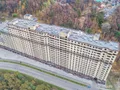 ЖК «Битцевские холмы». Вид с Видновской эстакады, трасса М-4. Аэрофотосъемка от 25.10.2017 г.