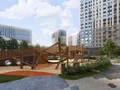 Благоустройство территории корпуса 1 седьмой фазы строительства.