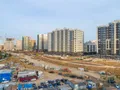 Ход строительства. Ведется устройство внутренних дорог. Аэрофотосъемка от 21.09.2017 г.