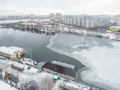 ЖК «Ривер Парк» в Нагатинском Затоне. Окрестности. Аэрофотосъемка. Фото от 28.11.2016 г.