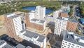Жилой комплекс «Новокрасково». Общий вид на новостройку и окрестности. Аэрофотосъемка от 23.08.2018 г.