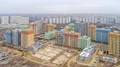 ЖК «Лучи». Ход строительства. Общий вид стройки. Аэрофотосъемка от 26.11.17 г.