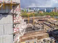 ЖК «Летний сад». Ход строительства. Корпуса 2Г, 2В. Аэрофотосъемка. Фото от 12.05.2017 г.