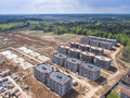 ЖК «Митино-Дальнее». Ход строительства новых корпусов. Окрестности. Аэрофотосъемка. Фото от 03.05.2016 г.