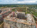 ЖК «Видный город». Ход строительства корпусов 9.1, 9.2. Окрестности. Аэрофотосъемка. Фото от 24.09.2016 г.