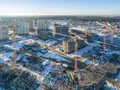 ЖК «Внуково 2017». Ход строительства корпусов 11, 12, 13, 14, 15, 16. Аэрофотосъемка. Фото от 23.11.2016 г.