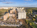 ЖК «Переделкино Ближнее». Третья очередь строительства. Аэрофотосъемка. Фото от 01.10.2016 г.
