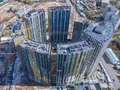 ЖК «Фили Град». Вторая очередь, корпуса 2, 3, 4, 5, 6. Аэрофотосъемка от 24.04.2016 г.