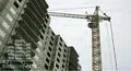 Высота потолков в строящихся корпусах ЖК – 2,85 метра. Фото от 28.02.2015 г.