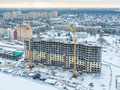 ЖК «Лукино-Варино». Ход строительство второй очереди. Аэрофотосъемка. Фото от 24.12.2016 г.