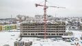 Ход строительства. Аэрофотосъемка 1.02.2022 г.
