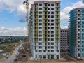 Жилой район «Испанские кварталы». Ход строительства корпусов 1.1. Аэрофотосъемка. Фото от 02.09.2016 г.