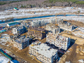 Ход строительства ЖК «Сказка». Аэрофотосъемка от 15.03.2016 г.