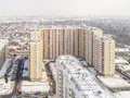 Вид на самый большой в мкр.Немчиновке корпус №2. За ним - всего в километре - уже МКАД. Их разделяет частный сектор. Аэрофотосъемка от 03.03.2018 г.