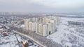 Общий вид территории застройки. Аэрофотосъёмка от 10.01.19 г.