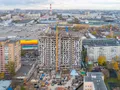 ЖК «Геометрия». Вид на корпус и окрестности. Аэрофотосъемка от 20.10.2017 г.