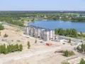 Мкр. «Новое Бисерово 2». Ход строительства корпуса 15. Аэрофотосъемка. Фото от 14.05.2018 г.