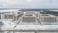 ЖК «Пироговская ривьера». Общий вид на комплекс. Фото от 18.01.2019 г.